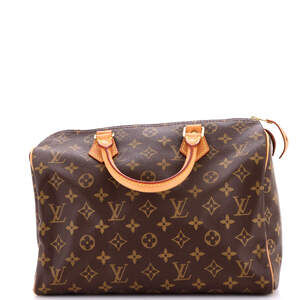Louis Vuitton Speedy Handbag Canvas 30 #233294L14B